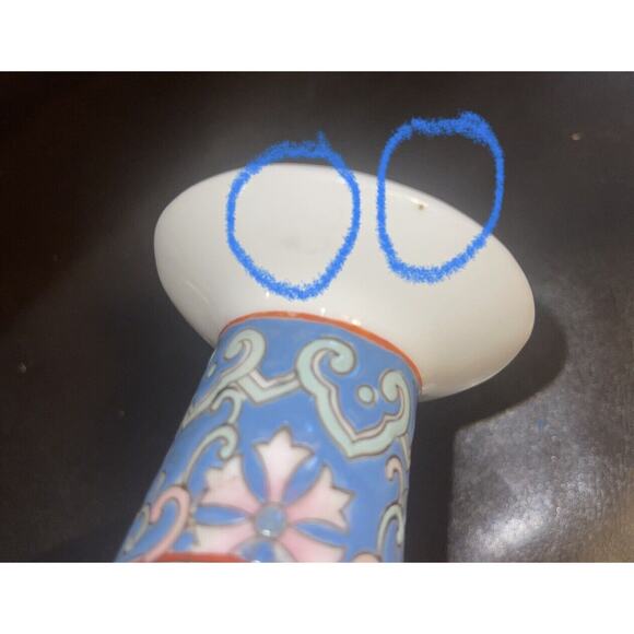 Heygill and H.F.P Oriental 2 Candle Holders Made in Macau One of a Kind RARE ORG - Picture 8 of 16